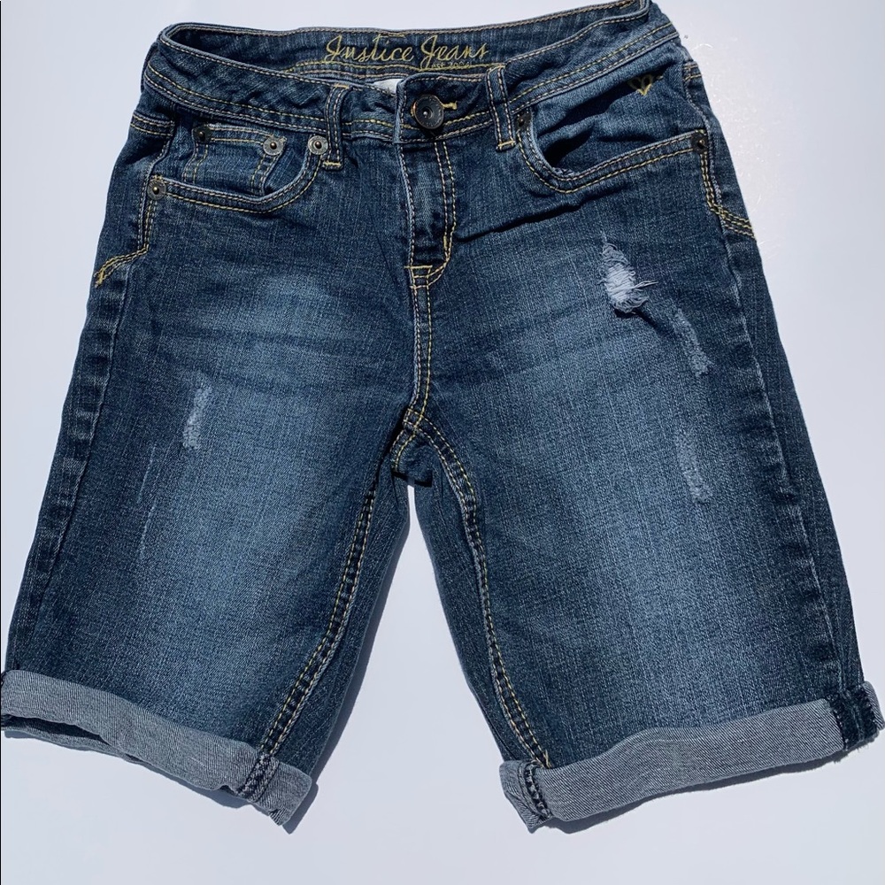 Justice Girl’s Bermuda Jean Shorts